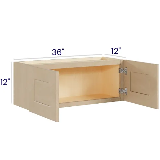 Natural Birch 36" Bridge Cabinets