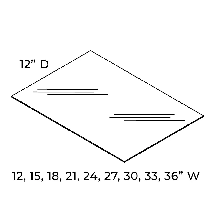White Shaker For 27" wide wall cabinets