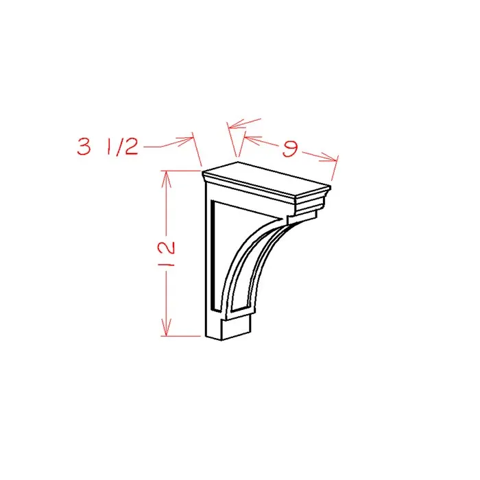 Red Cherry Corbels · Modern
