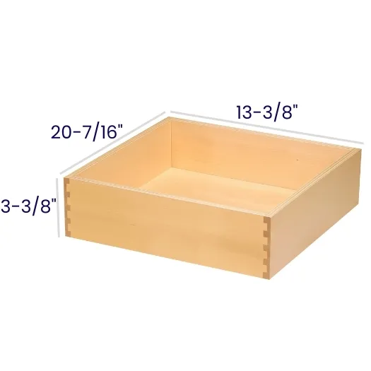 Heather Gray Shaker Roll Out Shelves