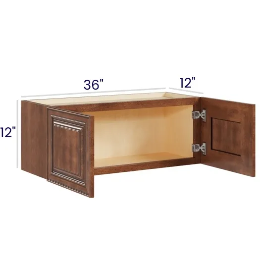 Red Cherry 36" Bridge Cabinets